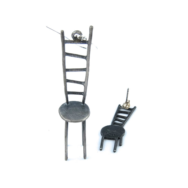 Ladder Chair with Shadow Earring