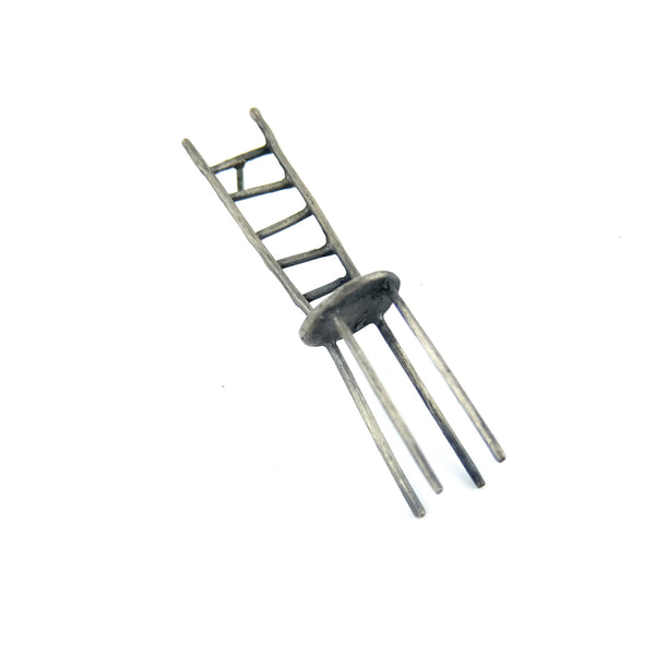 Silver Chair Pin