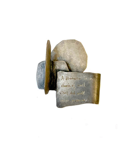 Message Pin Brooch