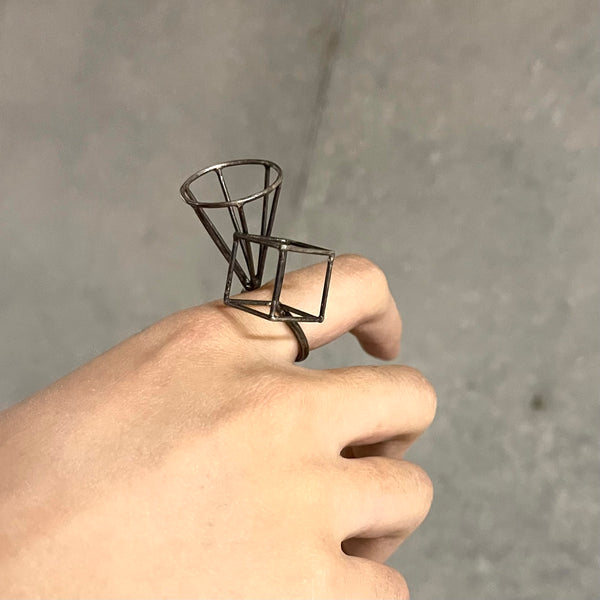 ✨NEW✨Square Cone Ring