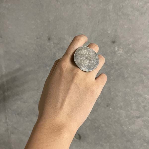 ✨ NEW ✨ Silver Flat Circle Ring