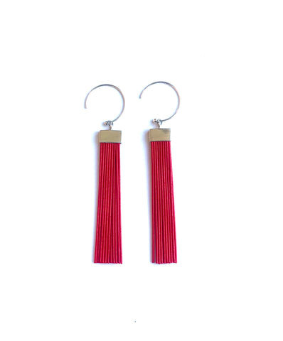 Square Dangling Earring