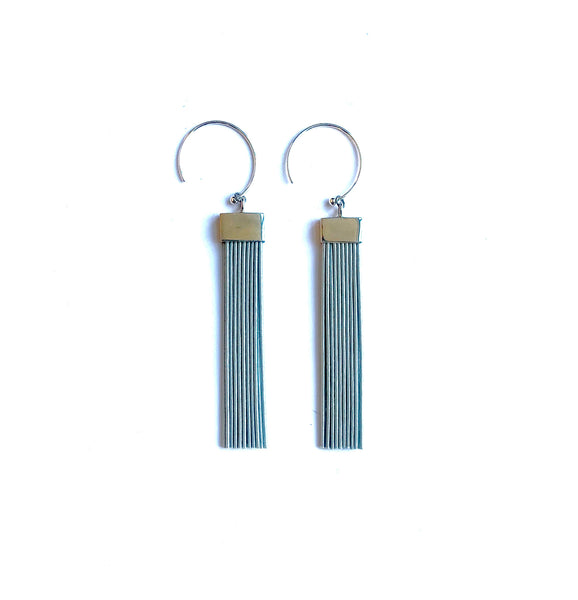 Square Dangling Earring