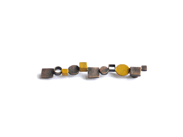 Maru Kaku Brooch