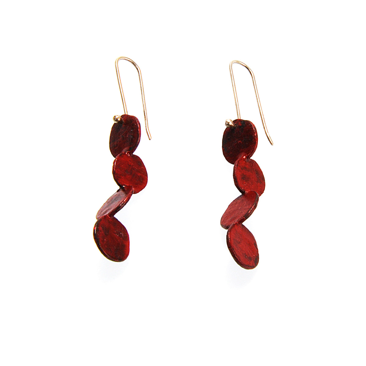 Earrings Red Flip/Flat - FINK main image 0